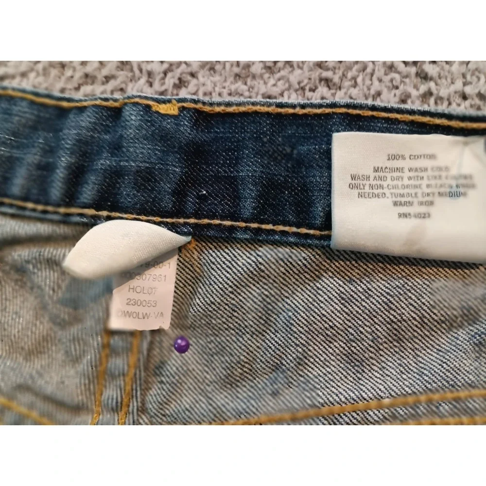 Banana Republic Straight Leg Jeans Men 36x32 Dark Wash Classic‎ Denim